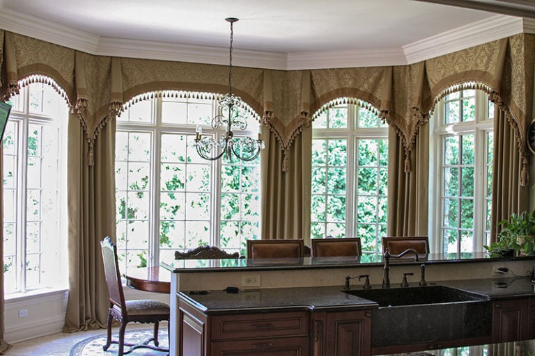 Bay Window Treatments | Draperies Near Me | Drapery Avenue