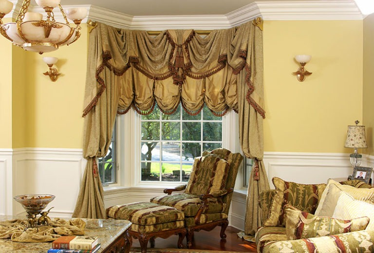 Bay Window Treatments | Draperies Near Me | Drapery Avenue